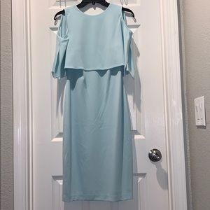 Calvin Klein Baby Aquamarine Cyan Drop Shoulder